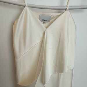 3.1 Phillip Lim Cream Asymmetrical Dress